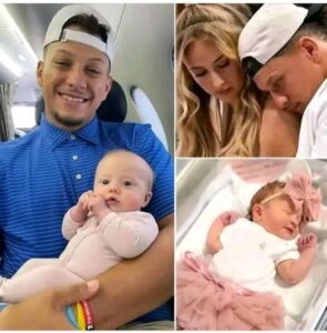 Patrick Mahomes and Brittany face backlash from critics after revealing Baby Golden Raye’s face! Full story here 👇