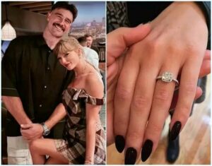 LOVE TOUCHDOWN!!! Travis Kelce Whisks Taylor Swift Off Her Feet With A Romantic Ring Worth $12 Million , Sealing Their Romantic Love I’m An Intimate Celebration 🎉🎉🎉 