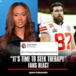 NFL fans call out Travis Kelce's ex-girlfriend Kayla Nicole for celebrating Eagles' Super Bowl win...Full Details ⬇️👇