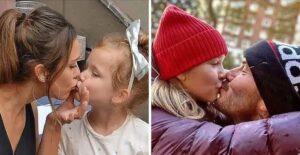 David Beckham’s daughter Becks recently had an extremely unpleasant attitude when her father kissed her on the lips and had many excessive actions. She also shared “My father really likes…see more”