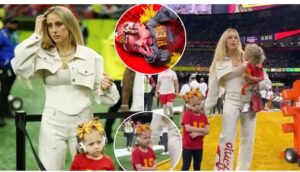 Breaking News: Brittany Mahomes Brings Newborn Golden Raye to the Super Bowl but Fans Blast Her for ‘Losing Control’ in Viral Video as Crying Daughter Sterling Refuses to Cooperate for a Photo