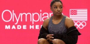 Behind the Smile: Simone Biles Reveals Heartbreak Over Failing to Qualify for US National Gymnastics Team” 