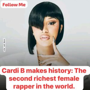 American rapper Cardi B, 31, has reached an estimated net worth of $101.6 million in 2025, according to CEO Today,