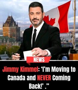 "BREAKING NEWS: Jimmy Kimmel has shocked audiences nationwide by announcing the end of Jimmy Kimmel Live! and bidding farewell to America. On live television, he choked up as he declared: “I’m moving to Canada and will NEVER come back!” His statement immediately ignited a firestorm of debate: some applauded Kimmel’s decisive move, while others insisted he was sending a hidden message. But what left the public truly stunned… was the real reason behind this dramatic exit — a secret Kimmel has kept until the very last moment." Details in the comments 👇👇👇