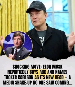 ⚡️URGENT: Elon Musk has just shocked the entire United States! He is not only acquiring ABC, but also appointing Tucker Carlson as CEO, a decision that has left the public stunned and in turmoil.