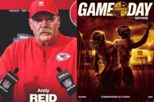 Kansas City Chiefs Confirm Head Coach Andy Reid Will Be Absent from the Sideline Against the Commanders as He Battles Serious Health Challenges