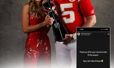 Brittany Mahomes shared her excitement after the Chiefs' AFC Championship victory on Instagram...... Full Details Below ⬇️👇