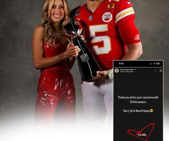 Brittany Mahomes shared her excitement after the Chiefs' AFC Championship victory on Instagram...... Full Details Below ⬇️👇