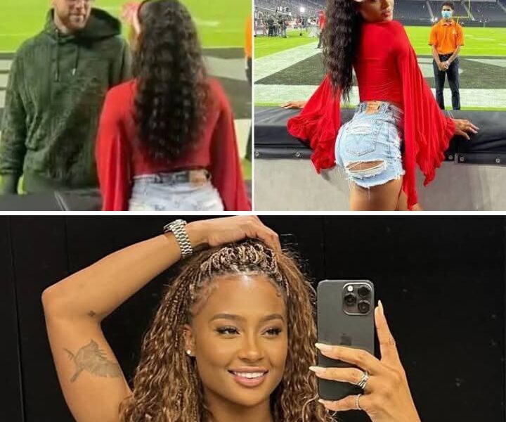 Travis Kelce’s ex girlfriend, Kayla Nicole has confirmed that she will be at the Arrowhead Stadium for the match between Chiefs and The Bills. Speaking today on the I Am Athlete podcast, Kayla said “watching the Chiefs play was a part of my life and I have really missed it; Travis can testify to that” she said.