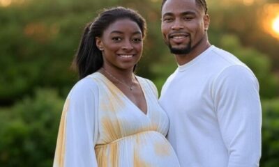 JUST IN: Olympic Gymnast Simone Biles and NFL Player Jonathan Owens Announce Their Pregnancy with a Heartwarming, Picture-Perfect Photoshoot Showcasing Biles’ Growing Baby Bump