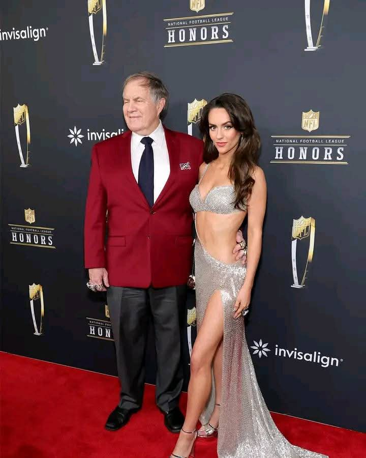 Exclusive: Bill Belichick and girlfriend Jordon Hudson made it to NFL Honors…