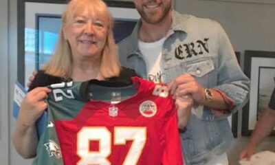 Travis Kelce sends very clear message to Donna Kelce ahead of Kansas City Chiefs-Philadelphia Eagles Super Bowl match