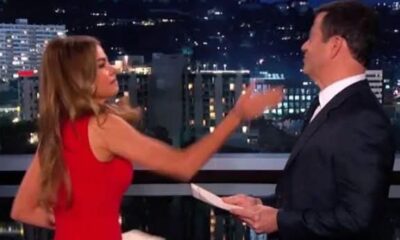 Sofia Vergara storms off ‘Jimmy Kimmel Live’ stage after slapping the host on national TV