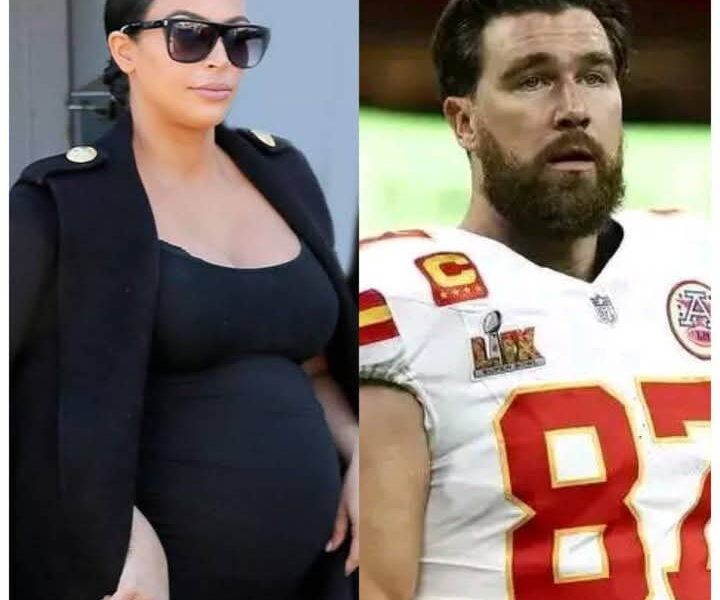 KANSAS CITY IS BUZZING as Heavily Pregnant Kim Kardashian Announces Pregnancy with chiefs Star Travis Kelce, as she releases 'undeniable proof' of confirmation that the child is Travis child. The shocking revelation came via Kardashian’s social media, where she posted a cryptic yet explosive message: SEE THE CRYPTIC MESSAGE: 👇👇