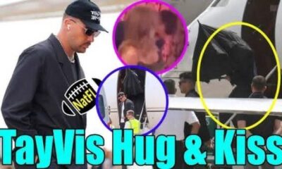 OMG!😲😳 Travis Kelce runs to Hug & Kiss Taylor Swift after her private jet lands in Kansas City Kansas City Chiefs star tight end Travis Kelce greeted his girlfriend, Taylor Swift, at the airport on Thursday after she flew in from New York. The 34-year-old pop superstar, fresh off her Manhattan departure, landed on her private jet to reunite with Kelce. Learn more: