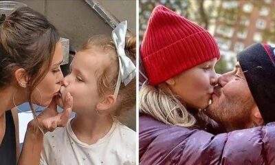 David Beckham’s daughter Becks recently had an extremely unpleasant attitude when her father kissed her on the lips and had many excessive actions. She also shared “My father really likes…see more”