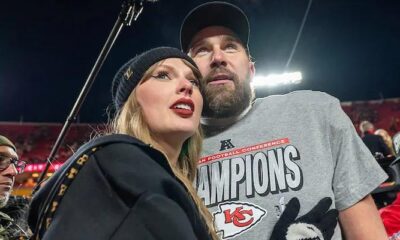 Taylor Swift And Travic kelce looked up And Had Three Words To Say After Getting Booed At Super Bowl Swift went viral for her reaction to some. ... (1/2)Full Details Below Here⬇️👇