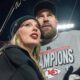 Taylor Swift And Travic kelce looked up And Had Three Words To Say After Getting Booed At Super Bowl Swift went viral for her reaction to some. ... (1/2)Full Details Below Here⬇️👇