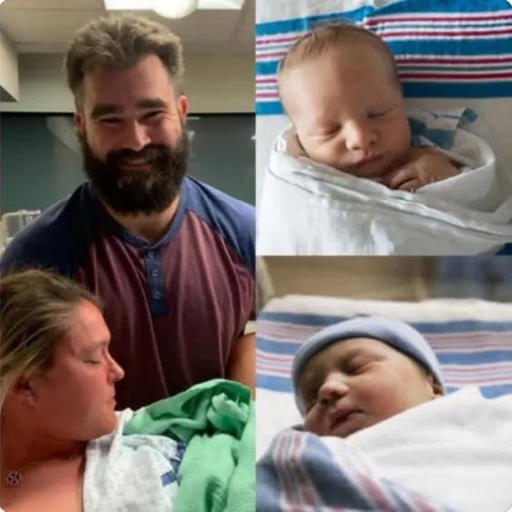 Breaking news: “I’m finally a BOY daddy!” NFL legend Jason Kelce tearfully reveals that he and his wife have welcomed their first son.