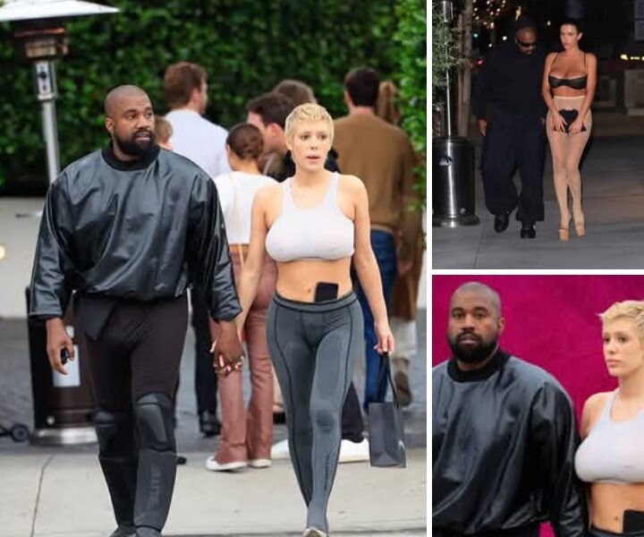 Such A Disgrace To Womanhood: Kanye West showed his wife in a daring photoshoot and blew up the network! Bianca Censori’s New Year Eve look in a top with no bra and see-through leggings revealed the private parts of the popular rapper’s wife’s body! Check out the provocative photos below 👇👇👇