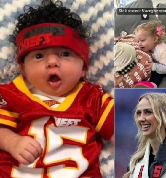 Brittany Mahomes Finally Shares 3 Heartwarming Welcome Photos of Golden Raye – A Picture-Perfect Entrance to Celebrate Early and Witness the Historic Three-Peat, Just in Time for Super Bowl LIX “Isn’t she cute?”