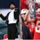 Travis Kelce compares playing in the Super Bowl to performing with Taylor Swift at the Eras Tour.