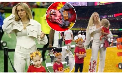 Breaking News: Brittany Mahomes Brings Newborn Golden Raye to the Super Bowl but Fans Blast Her for ‘Losing Control’ in Viral Video as Crying Daughter Sterling Refuses to Cooperate for a Photo