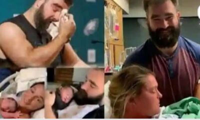 It’s a baby girl , Jason kelce in flood with tears as heavily pregnant wife Kylie kelce welcomes baby no.4 in Philadelphia, the couple shares the joyous news with fans, just few hours after the birth and revealing her name and it’s meaning ⤵️⤵️⤵️