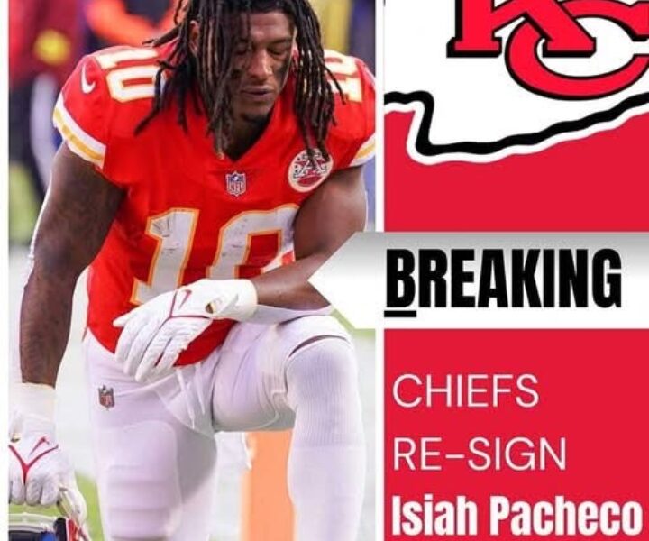 🔥 BREAKING: Pacheco is staying in KC! 🔥 From a late-round underdog to a Super Bowl champion, Isiah Pacheco has been a relentless force for the Chiefs Kingdom. His heart, grit, and explosive running style embody everything this team stands for! 💪🏆