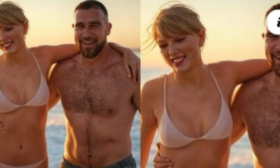 JUST IN: After the Agony of Defeat at the Super Bowl, Travis Kelce and Taylor Swift Seek Solace, Finding Comfort in Each Other’s Arms Amidst the Waves of a Secluded Beach Paradise