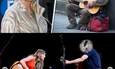 Taylor Swift Hears a Homeless Man Playing Guitar – What Happened Next Will Leave You in Tears... Check Here 👇 For Full Story 👇