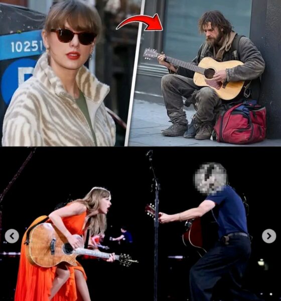 Taylor Swift Hears a Homeless Man Playing Guitar – What Happened Next Will Leave You in Tears... Check Here 👇 For Full Story 👇