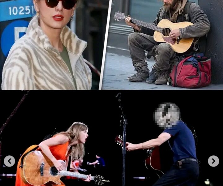 Taylor Swift Hears a Homeless Man Playing Guitar – What Happened Next Will Leave You in Tears... Check Here 👇 For Full Story 👇