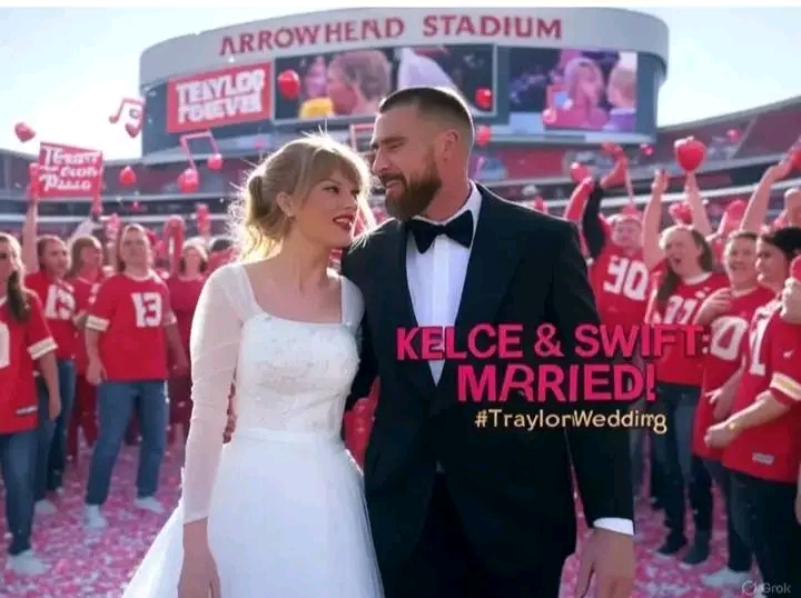 💍 KELCE DROPS THE BOMB – Travis confirms he tied the knot with Taylor Swift after a secret wedding 2 months ago! 🎉 See the beautiful wedding photos 👇👇👇