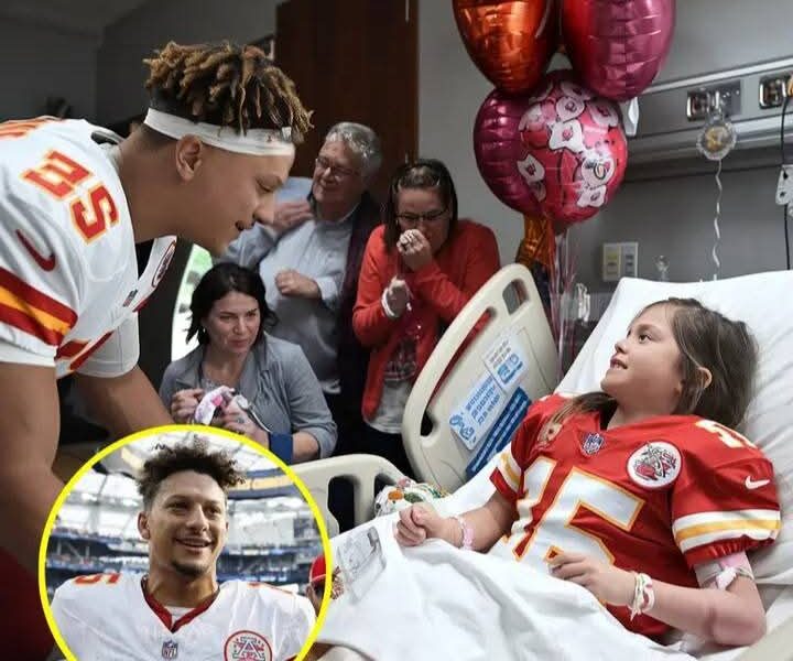 Dying Girl with Cancer Had Final Wish—Patrick Mahomes Unbelievable Response Left Her Family in Tears!….👇👇👇