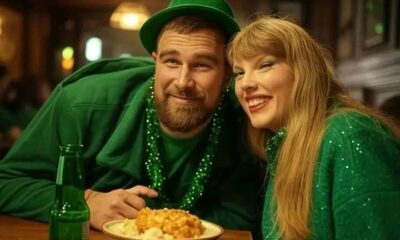 JUST IN: Travis Kelce and Taylor Swift Celebrate St. Patrick’s Day in Style, Sharing a Romantic Toast During a Memorable Evening Date Filled with Love and Laughter Full story here 👇