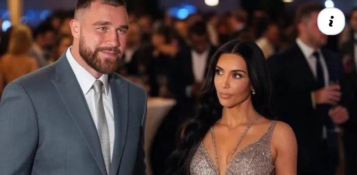 BREAKING: Kim Kardashian Left Speechless, Staring in Awe at NFL Superstar Travis Kelce as the Pair Were Spotted Together at an Exclusive Private Event in New York City, Notably Without Taylor Swift in Attendance, Kelce Declared ‘She’s a Big Personality, We Had a Good Time,’