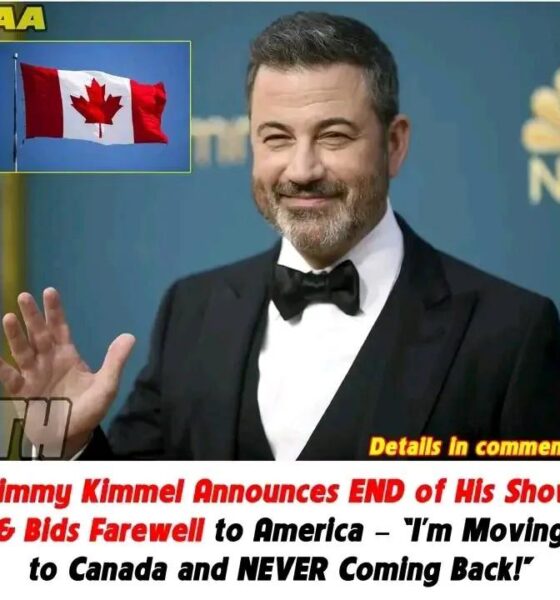 SHOCKING EXIT: Jimmy Kimmel Announces END of His Show & Bids Farewell to America – “I’m Moving to Canada and NEVER Coming Back!” Full Story Below 👇 ⬇️