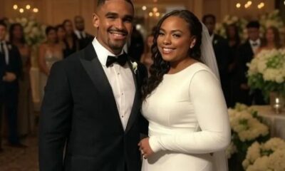 BREAKING: Philadelphia Eagles Quarterback Jalen Hurts and His Longtime Sweetheart Bryonna Burrows Exchange Vows in a Grand Ceremony at the Luxurious Ritz-Carlton in Atlanta, Joined by Eagles Stars A.J. Brown, DeVonta Smith, and Jason—This Day Means Everything to Us’