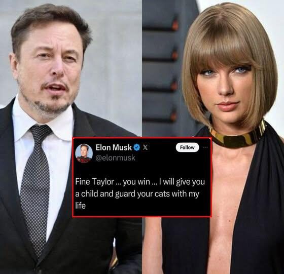 Breaking News: Taylor Swift sparks social media hype after criticizing Elon Musk, telling him directly, “You’re like…”.