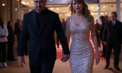 1 Hour Ago: In a moment no one saw coming, Taylor Swift and Travis Kelce made a stunning hand-in-hand entrance at the 2025 iHeartRadio Music Awards. Social Media Reacts to Taylor Swift’s Dazzling dress….SEE PHOTOS ⤵️