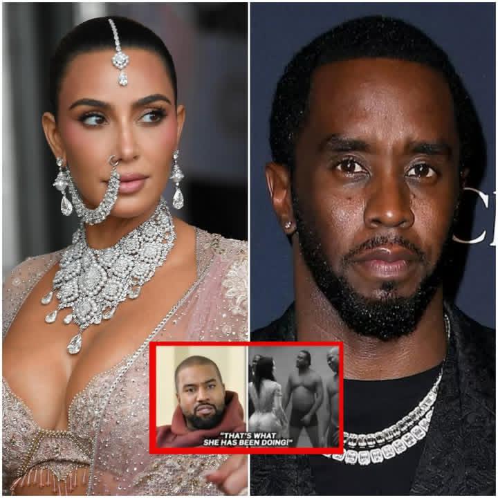 Shocking News: Kanye West Reveals Explosive 12-Second Video of Kim Kardashian at Diddy’s Secret $50 Million Night, Sending the Internet into a Frenzy…