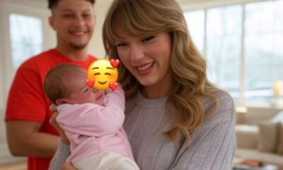 JUST IN: Travis Kelce girlfriend Taylor Swift’s Adorable First Meeting with Patrick Mahomes and Brittany Mahomes’s Baby Girl Golden Raye Mahomes at Their Home Melt Hearts as she says ‘I’m happy to meet Baby Golden, She’s a Bundle of Sunshine,’