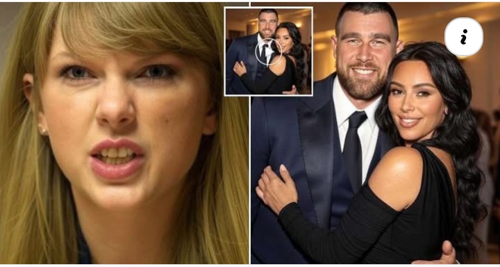 Travis Kelce and Kim Kardashian have been spotted together at Kim’s private party. Furious Taylor Swift feels “BETRAYED” by Travis’ closeness with Kim, sparking outrage among fans… but that’s not all, as a shocking video confirms the pop star’s worst fears. “If you were in Taylor’s shoes, what would you do after seeing this?!”