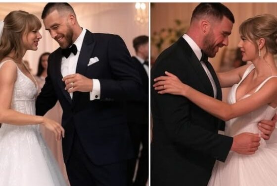 NFL superstar Travis Kelce and pop icon Taylor Swift said “I do” last night in a wedding that had fans and A-listers alike buzzing with excitement. The couple, whose romance has captivated headlines since they went public in 2023, exchanged vows in a lavish ceremony attended by some of the biggest names in sports and entertainment...SEE 10 PHOTOS OF THE WEDDING 👇👇