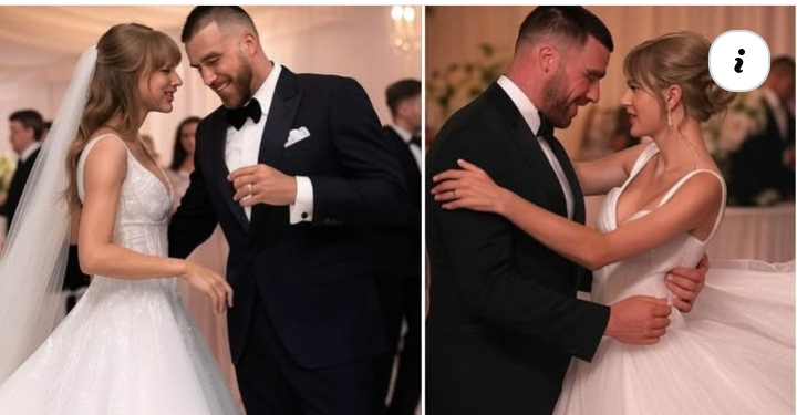 NFL superstar Travis Kelce and pop icon Taylor Swift said “I do” last night in a wedding that had fans and A-listers alike buzzing with excitement. The couple, whose romance has captivated headlines since they went public in 2023, exchanged vows in a lavish ceremony attended by some of the biggest names in sports and entertainment...SEE 10 PHOTOS OF THE WEDDING 👇👇