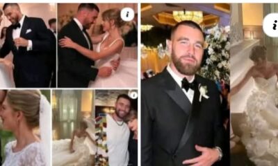 Wedding or Not? Taylor Swift’s ‘Bridal’ Dress Sparks More Questions About Her and Travis Kelce take a closer look ⤵️⤵️