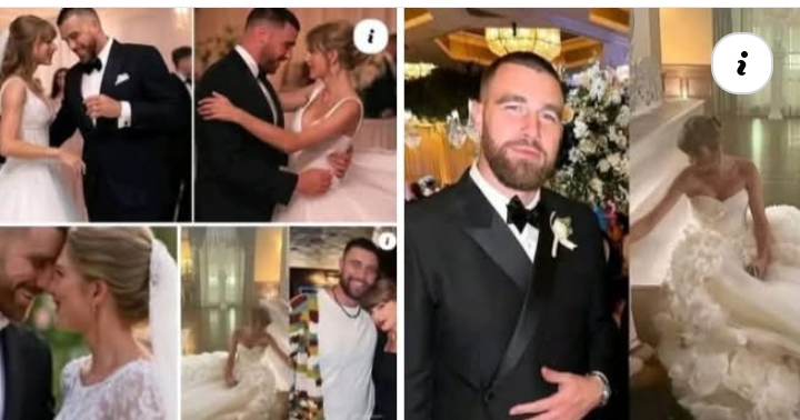 Wedding or Not? Taylor Swift’s ‘Bridal’ Dress Sparks More Questions About Her and Travis Kelce take a closer look ⤵️⤵️