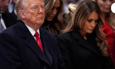 30 Minutes Ago: U.S president Donald Trump has officially announced that he and his wife Melania Trump are officially DIVORCED After They Gave Birth To A Bouncing Baby Boy. Trump has given Melania 24 hrs to evacuate the white house...Full Details: ⤵️