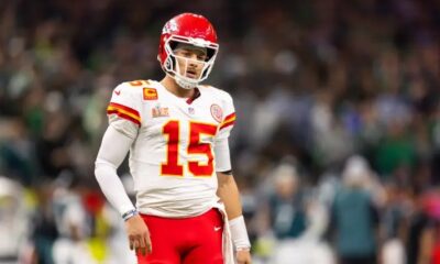 Chiefs re-work Patrick Mahomes’ contract for fourth time to fill free agency holes after Super Bowl 2025 disaster